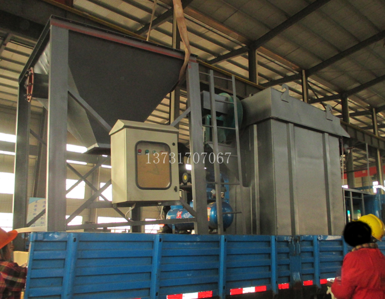 陜西寶雞磚機設備配套120袋除塵器發(fā)貨 陜西寶雞磚機設備配套120袋除塵器發(fā)貨