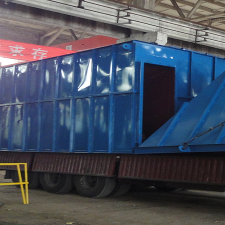 有機(jī)肥廠造粒、風(fēng)選、包裝工序DMC-120除塵器已發(fā)貨