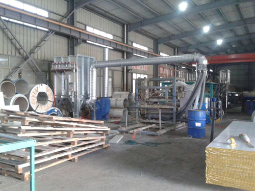 河間巖棉廠定購的巖棉生產(chǎn)線布袋除塵器已發(fā)貨 河間巖棉廠定購的巖棉生產(chǎn)線布袋除塵器已發(fā)貨